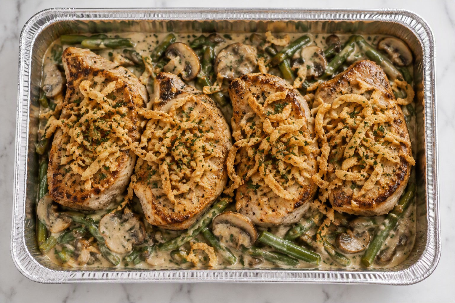 Creamy Mushroom Pork Chops