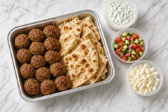 Greek Meatball Gyros